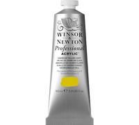 Winsor & Newton acrílico profesional Artist's - tubo de pintura acrílica de 60ml, color amarillo cadmio claro