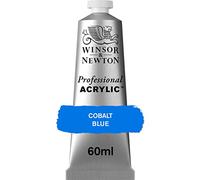 Winsor & Newton acrílico profesional Artist's - tubo de pintura acrílica de 60ml, color azul cobalto