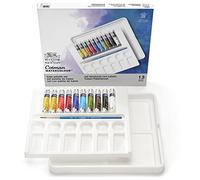 Winsor & Newton acuarela Cotman - Caja de acuarela en tubo - set de 10 tubos de 8 ml, colores surtidos