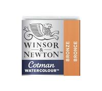 Winsor & Newton Acuarela Cotman Metallics - Medio Godet Color Bronce, Acuarela Metálica