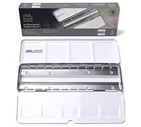 Winsor & Newton Acuarela Profesional - Caja metálica de viaje vacía con 12 huecos