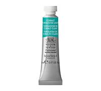 Winsor & Newton Acuarela Profesional - Pintura de Acuarela, Alta Luminosidad, Resistente a la Luz, Calidad de Archivo, Tubo de 5ML, Color Turquesa De Cobalto Claro