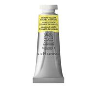 Winsor & Newton Acuarela Profesional - Pintura de Acuarela, Alta Luminosidad, Resistente a la Luz, Calidad de Archivo, Tubo de 14 ML, Color Amarillo Limon