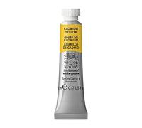 Winsor & Newton Acuarela Profesional - Pintura de Acuarela, Alta Luminosidad, Resistente a la Luz, Calidad de Archivo, Tubo de 5ML, Color Amarillo De Cadmio