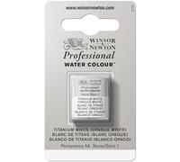Winsor & Newton Acuarela Profesional - Pintura de Acuarela, Alta Luminosidad, Resistente a la Luz, Calidad de Archivo, 1/2 Godet, Color Blanco De Titanio