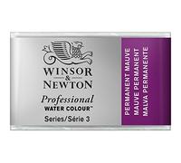 Winsor & Newton Acuarela Profesional - Pintura de Acuarela, Alta Luminosidad, Resistente a la Luz, Calidad de Archivo, Godet, Color Malva Permanente