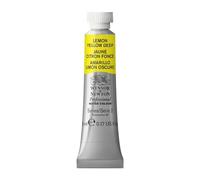 Winsor & Newton Acuarela Profesional - Pintura de Acuarela, Alta Luminosidad, Resistente a la Luz, Calidad de Archivo, Tubo de 5ML, Color Amarillo Limon Oscuro