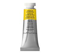Winsor & Newton Acuarela Profesional - Pintura de Acuarela, Alta Luminosidad, Resistente a la Luz, Calidad de Archivo, Tubo de 14 ML, Color Amarillo De Cadmio Pálido