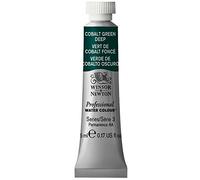 Winsor & Newton Acuarela Profesional - Pintura de Acuarela, Alta Luminosidad, Resistente a la Luz, Calidad de Archivo, Tubo de 14 ML, Color Verde Cobalto Oscuro
