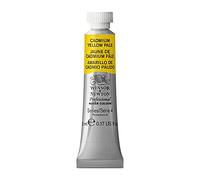 Winsor & Newton Acuarela Profesional - Pintura de Acuarela, Alta Luminosidad, Resistente a la Luz, Calidad de Archivo, Tubo de 5ML, Color Amarillo De Cadmio Pálido