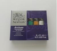 Winsor & Newton Artisan - Set de iniciación de óleos miscibles en agua 6 tubos