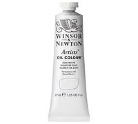 Winsor & Newton Artists - Pintura al Óleo, 37 ML, Blanco (Blanco de Zinc)