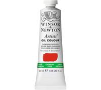 Winsor & Newton Artists - Pintura al Óleo, 37 ML, Rojo (Rojo Libre de Cadmio)