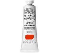 Winsor & Newton Artists' - Tubo óleo, 37 ml, color Naranja transparente