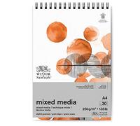 Winsor & Newton Bloc Papel Multi-técnica, Blanco, DIN A4