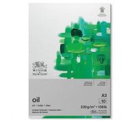 Winsor & Newton Bloc papel óleo, Blanco, A3