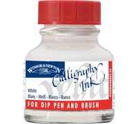 Winsor & Newton Calligraphy Ink Tinta para Caligrafía, Blanco (White), 30ml