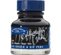 Winsor & Newton Calligraphy Ink Tinta para Caligrafía, Negro (Black), 30ml