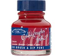 Winsor & Newton Calligraphy Ink Tinta para Caligrafía, Rojo (Crimson), 30ml