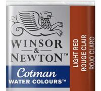 Winsor & Newton Cotman Acuarela En Pastilla, Rojo Claro, 1,9x1,6x1,1 cm