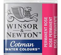Winsor & Newton Cotman Acuarela En Pastilla, Rosa Permanente, 1,9x1,6x1,1 cm