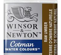 Winsor & Newton Cotman Acuarela En Pastilla, Tierra De Sombra Natural, 1.6x1.1x1.9 cm