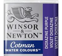 Winsor & Newton Cotman Acuarela En Pastilla, Violeta Dioxacina, 1,9x1,6x1,1 cm
