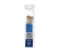 Winsor & Newton "Cotman cepillo corto mango (Pack de 7)