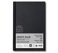 Winsor & Newton Cuaderno de esbozo, Blanco Natural, 17,8 x 25,4 cm