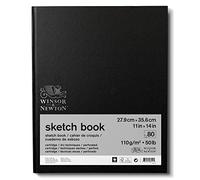 Winsor & Newton Cuaderno de esbozo, Blanco Natural, 27,9 x 35,6cm