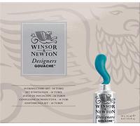 Winsor & Newton Designers gouache- Set de Gouache profesional de 10 tubos de 14ml, colores surtidos, para diseño, ilustración, artes gráficas