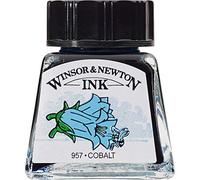 Winsor & Newton Drawing Ink Tinta de Dibujo, Azul (Cobalt), 14ml