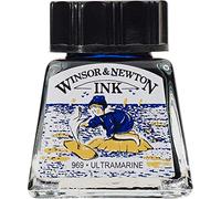 Winsor & Newton Drawing Ink Tinta de Dibujo, Azul (Ultramarine), 14ml
