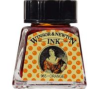 Winsor & Newton Drawing Ink Tinta de Dibujo, Naranja (Orange), 14ml