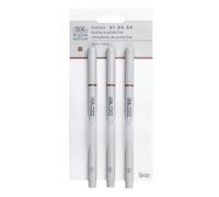 Winsor & Newton Fineliner Rotulador calibrado, Puntas surtidas, Sepia, Set de 3