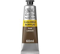 Winsor & Newton Gal 2120554 gama completa de Galeria acrílico, 60 ml tubo, Raw Umber