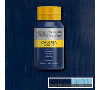 Winsor & Newton Galería Pintura Acrílica, Azul (Phthalo Blue), 500 ml, 500