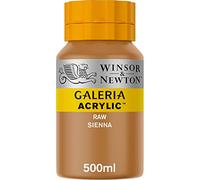 Winsor & Newton Galería - Pintura Acrílica , 500 ml, Marrón (Raw Sienna)