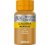 Winsor & Newton Galería - Pintura Acrílica , 500 ml, Naranja (Raw Sienna Opaque)