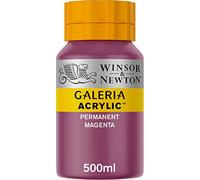 Winsor & Newton Galería - Pintura Acrílica , 500 ml, Rosa (Permanent Magenta)