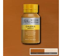 Winsor & Newton Galería - Pintura Acrílica , 500 ml, Naranja (Raw Sienna Opaque)