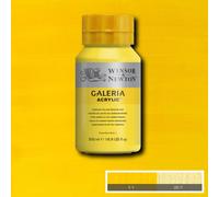 Winsor & Newton Galería - Pintura Acrílica , 500 ml, Amarillo (Cadmium Yellow Medium Hue)