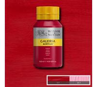 Winsor & Newton Galería - Pintura Acrílica , 500 ml, Rojo (Crimson)