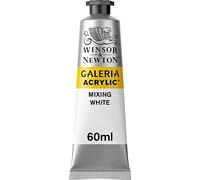 Winsor & Newton Galería - Pintura Acrílica , 60 ml, Blanco (Mixing White)