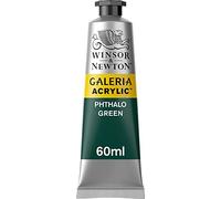 Winsor & Newton Galería - Pintura Acrílica , 60 ml, Verde (Phthalo Green)