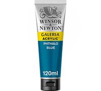 Winsor & Newton Galería Pintura Acrílica, Azul (Phthalo Blue), 120 ml, 120