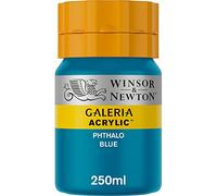 Winsor & Newton Galería Pintura Acrílica, Azul (Phthalo Blue), 250 ml, 250