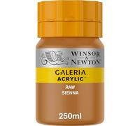 Winsor & Newton Galería Pintura Acrílica, Marrón (Raw Sienna), 250 ml, 250