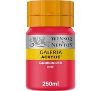 Winsor & Newton Galería Pintura Acrílica, Rojo (Cadmium Red Hue), 250 ml, 500