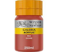 Winsor & Newton Galería Pintura Acrílica, Rojo (Red Ochre), 250 ml
